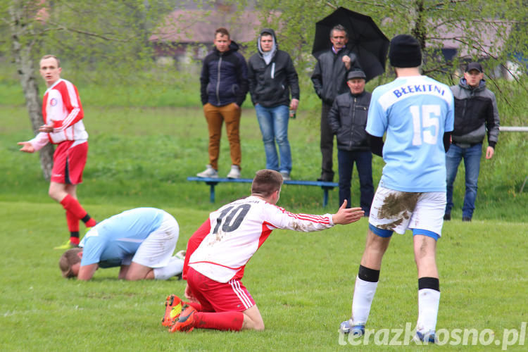 Błękitni Żeglce - LKS Lubatowa 0:0