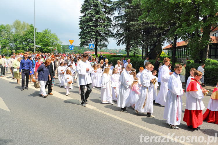 Boże Ciało. Procesja Krosno 2016