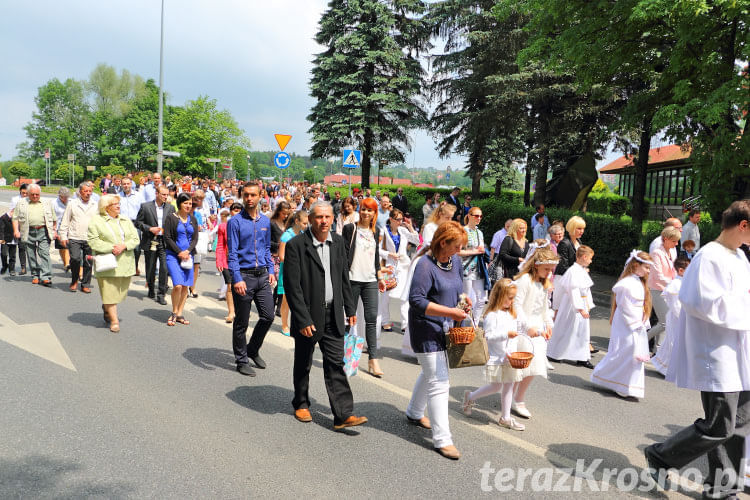 Boże Ciało. Procesja Krosno 2016