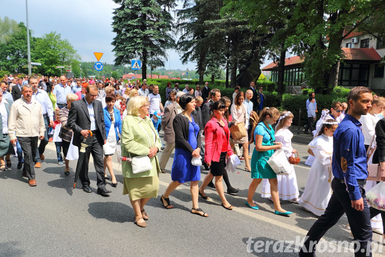 Boże Ciało. Procesja Krosno 2016