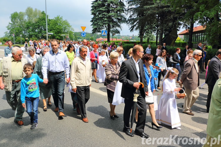 Boże Ciało. Procesja Krosno 2016