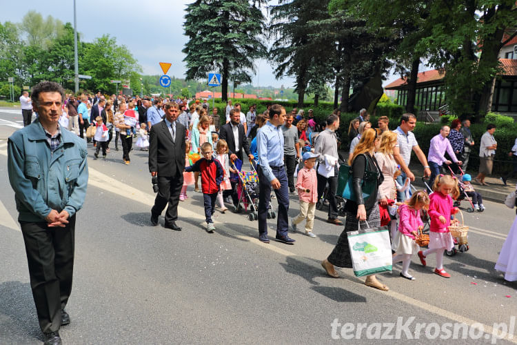 Boże Ciało. Procesja Krosno 2016