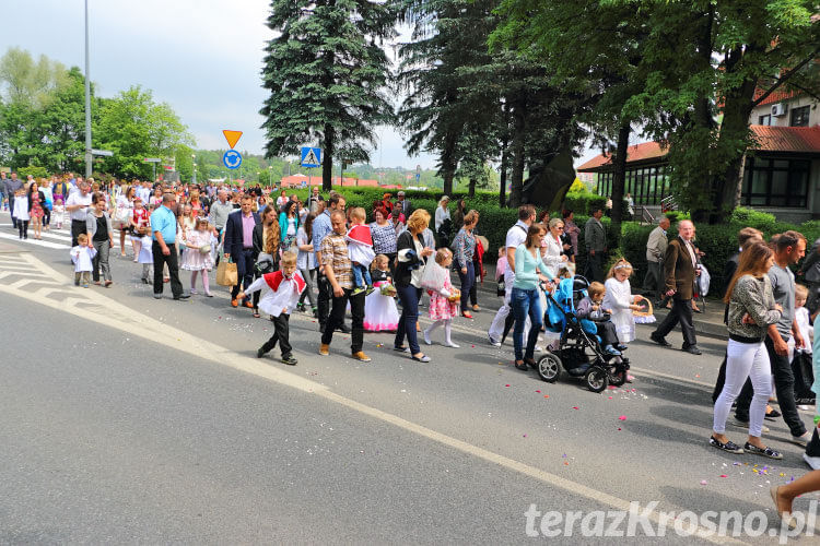 Boże Ciało. Procesja Krosno 2016