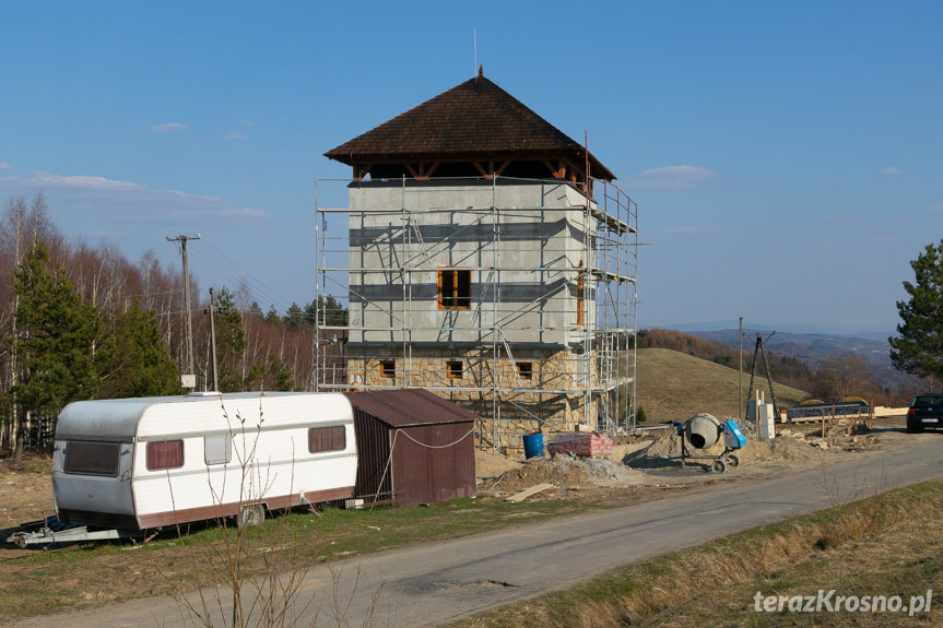 Budowa wieży widokowej w Czarnorzekach