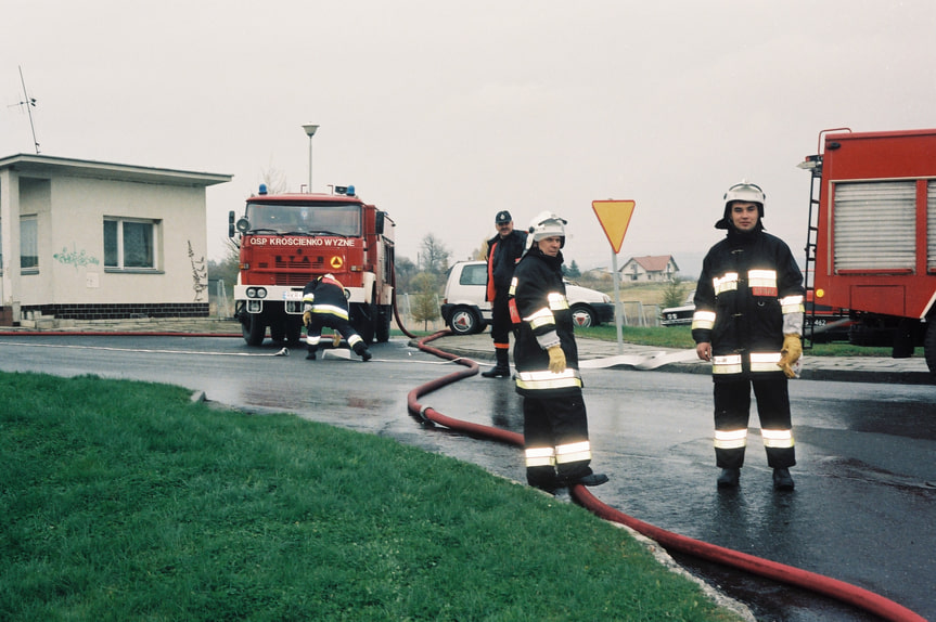 Ćwiczenia na obiektach krośnieńskiego szpitala