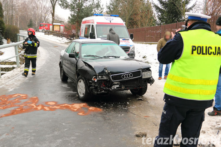 Czołowe zderzenie w Głowience