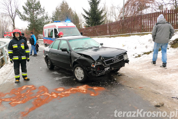 Czołowe zderzenie w Głowience