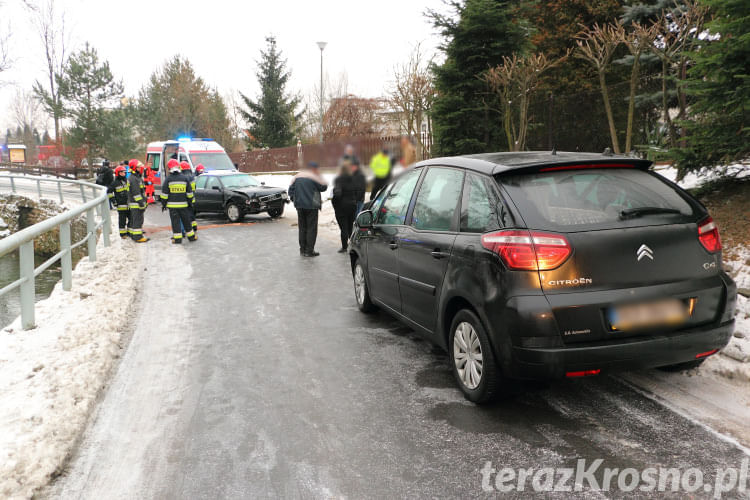 Czołowe zderzenie w Głowience