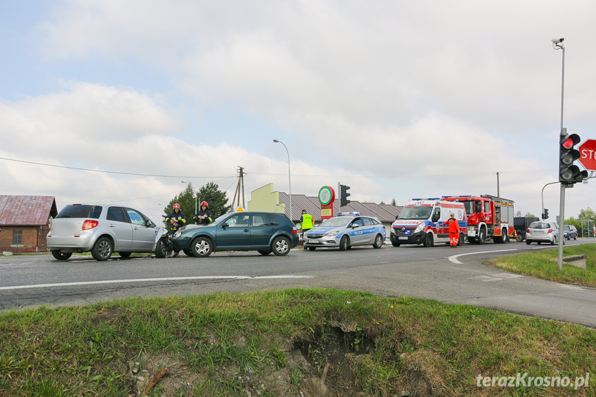 Czołowe zderzenie w Iwoniczu