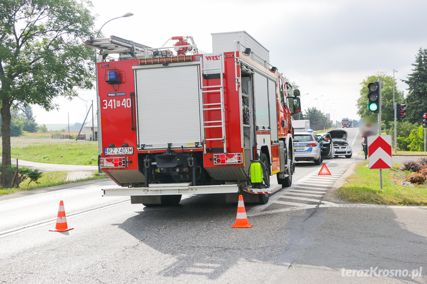 Czołowe zderzenie w Iwoniczu