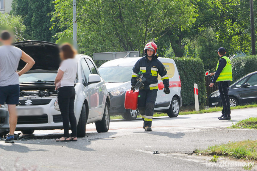 Czołowe zderzenie w Iwoniczu