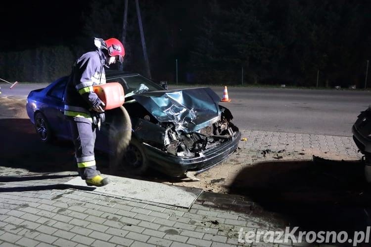 Czołowe zderzenie w Świerzowej Polskiej