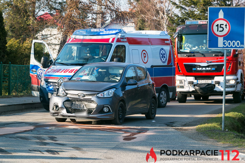 Czołowe zderzenie we Wrocance