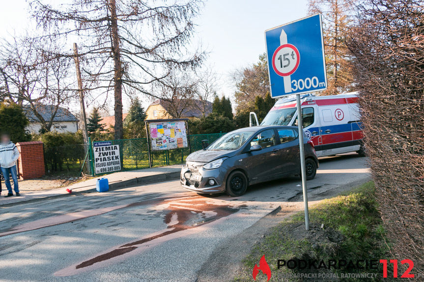 Czołowe zderzenie we Wrocance