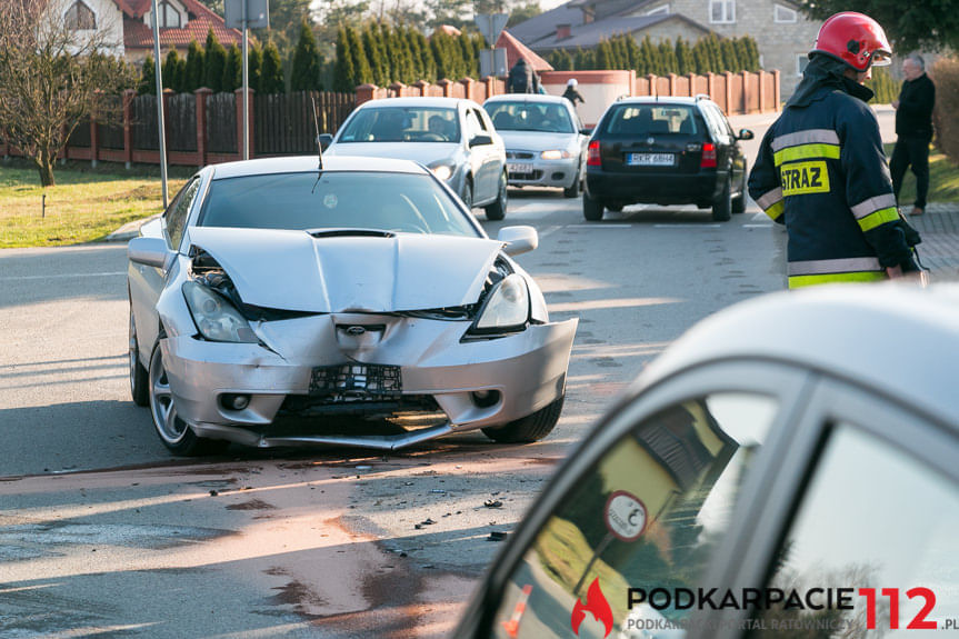 Czołowe zderzenie we Wrocance