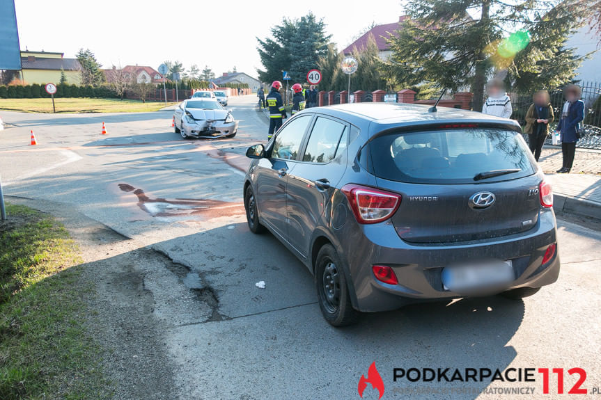 Czołowe zderzenie we Wrocance