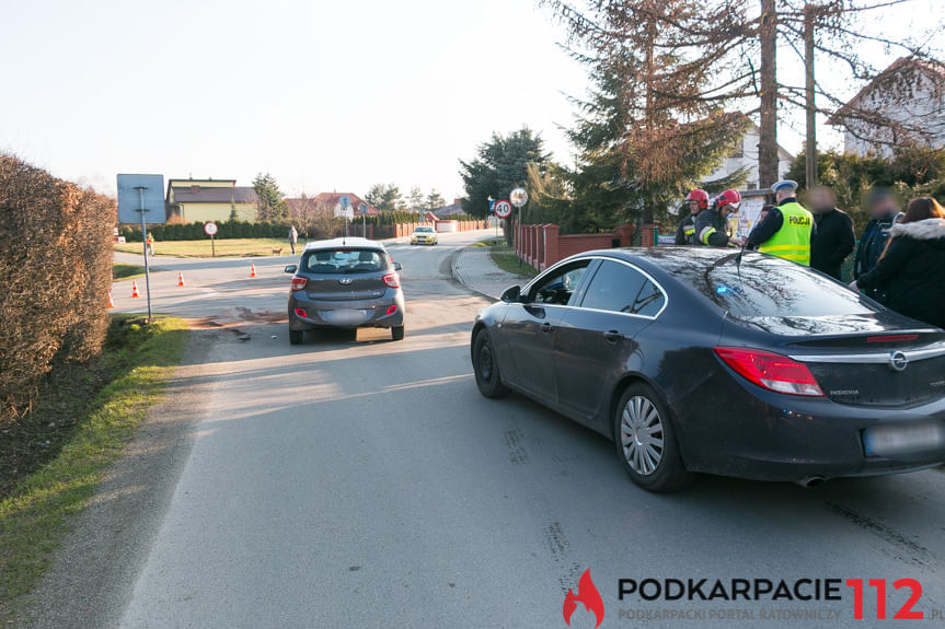 Czołowe zderzenie we Wrocance