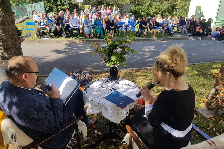 Czytanie Balladyny w Gastronomiku