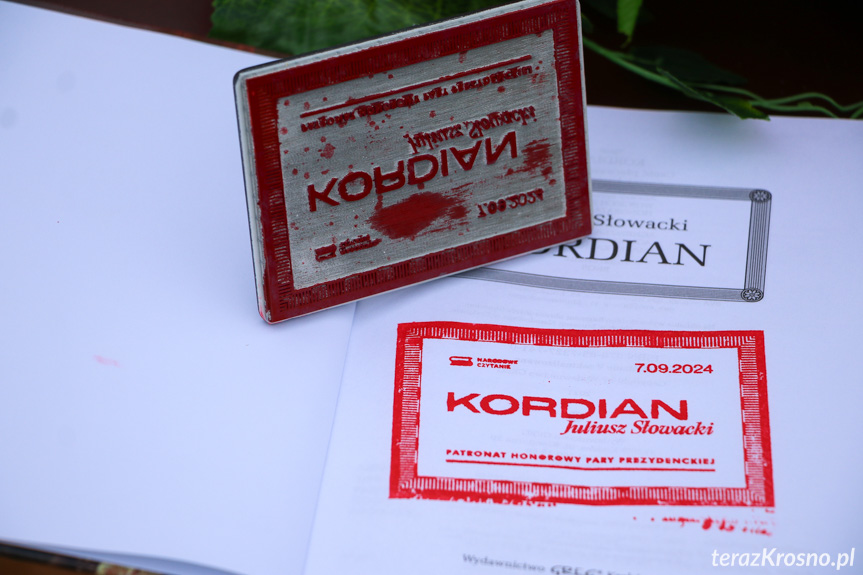 Czytanie Kordiana w Krośnie