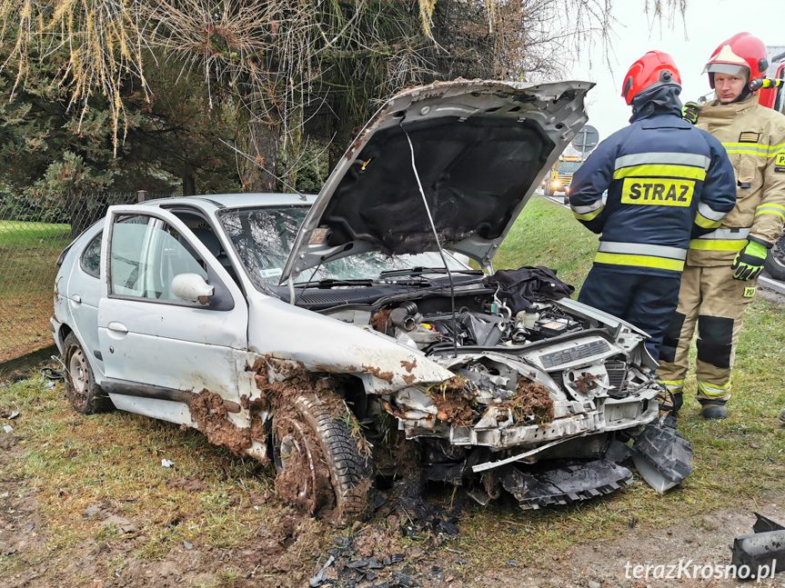 Dachowanie samochodu w Ustrobnej