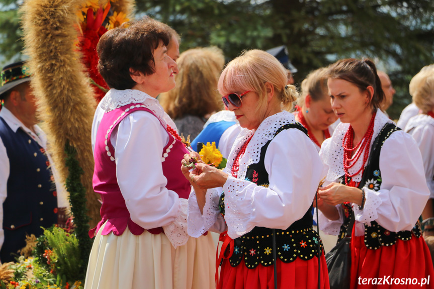 Dożynki Gminy Dukla w Łękach Dukielskich