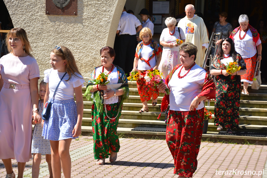 Dożynki w Krośnie - Polance