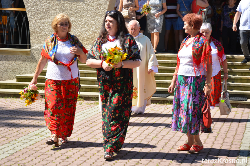 Dożynki w Krośnie - Polance