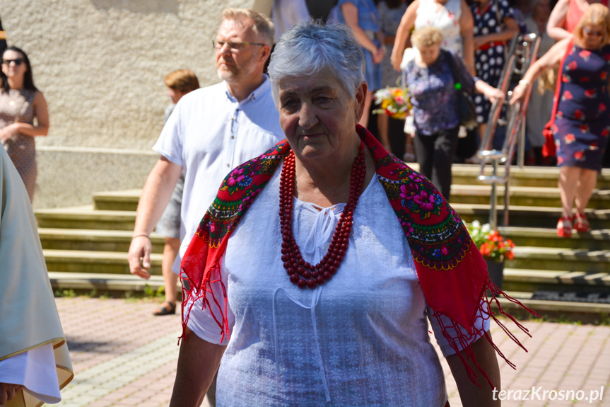 Dożynki w Krośnie - Polance