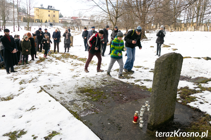 Dzień pamięci o ofiarach holokaustu w Krośnie