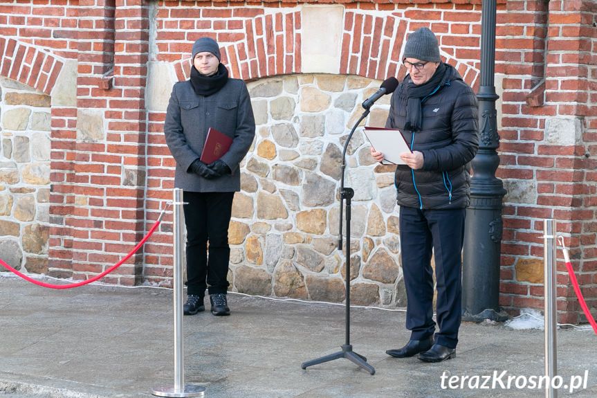 Dzień pamięci o ofiarach holokaustu w Krośnie