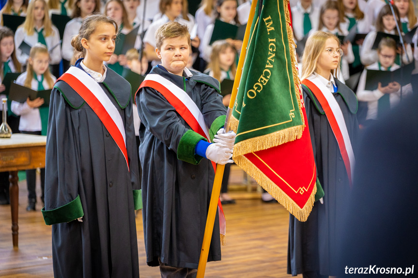 Dzień Patrona - Ignacego Łukasiewicza w Szkole Podstawowej w Świerzowej Polskiej