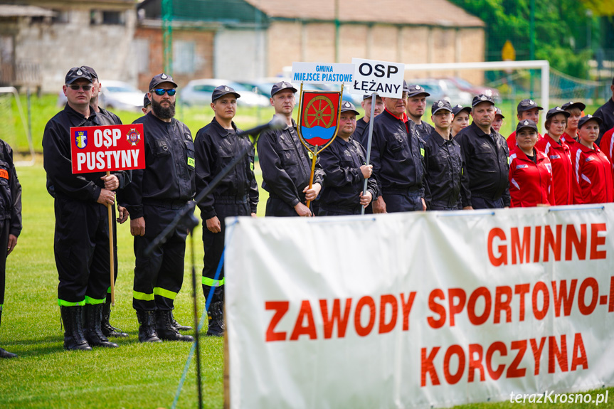 Gminne i Powiatowe Zawody Sportowo Pożarnicze w Korczynie