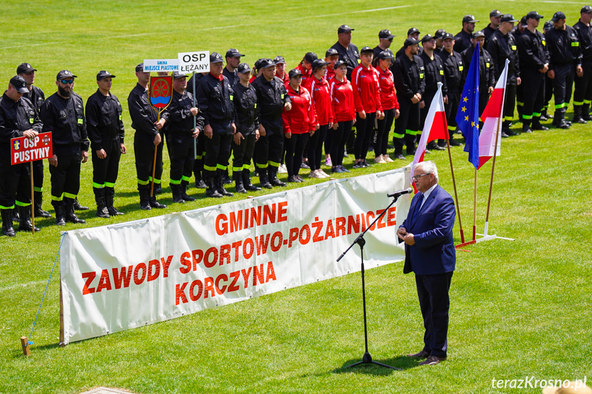 Gminne i Powiatowe Zawody Sportowo Pożarnicze w Korczynie