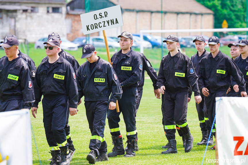 Gminne i Powiatowe Zawody Sportowo Pożarnicze w Korczynie