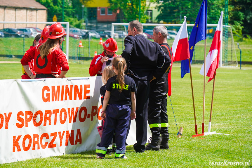 Gminne i Powiatowe Zawody Sportowo Pożarnicze w Korczynie