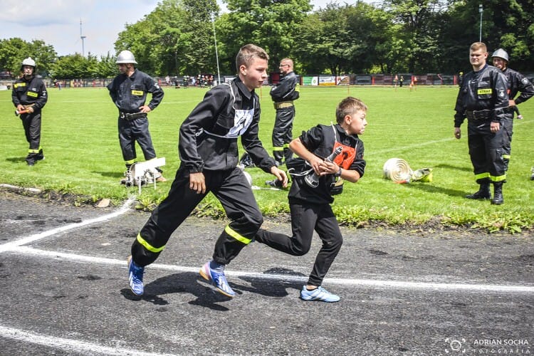 Gminne zawody - sportowo - pożarnicze gminy Rymanów