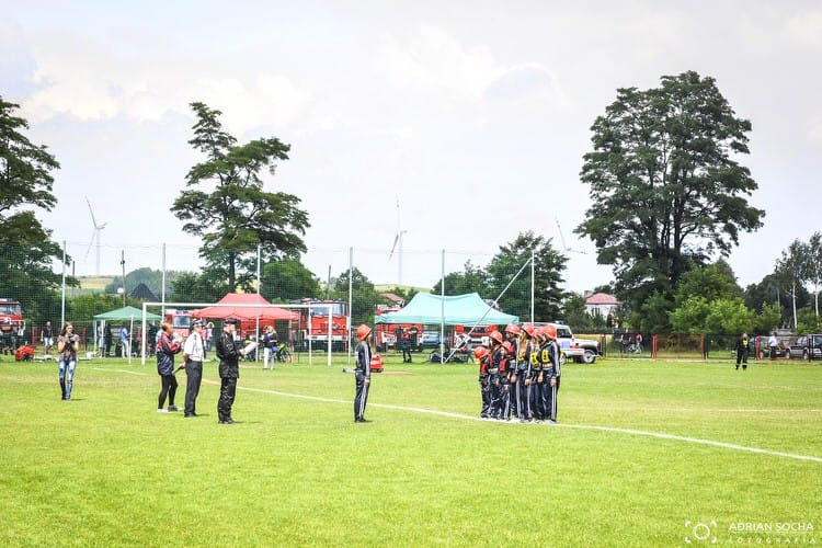 Gminne zawody - sportowo - pożarnicze gminy Rymanów