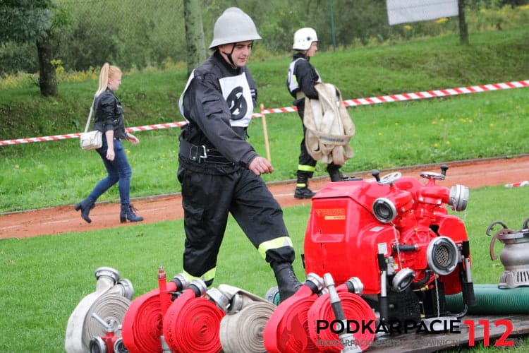 Gminne zawody sportowo - pożarnicze w Odrzykoniu