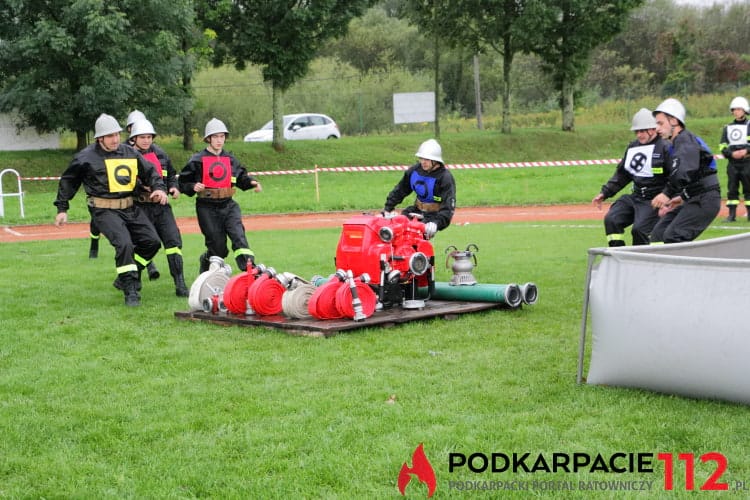 Gminne zawody sportowo - pożarnicze w Odrzykoniu