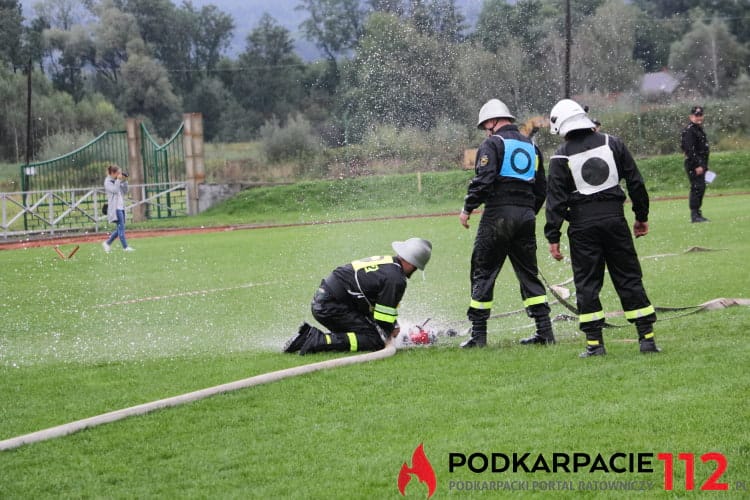 Gminne zawody sportowo - pożarnicze w Odrzykoniu