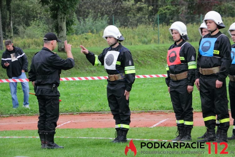 Gminne zawody sportowo - pożarnicze w Odrzykoniu