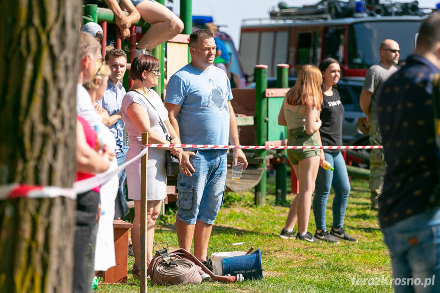 Gminne zawody sportowo - pożarnicze w Wojkówce