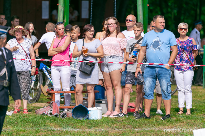 Gminne zawody sportowo - pożarnicze w Wojkówce