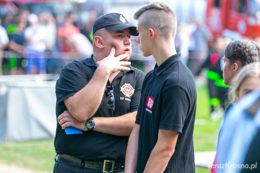 Gminne zawody sportowo - pożarnicze w Wojkówce