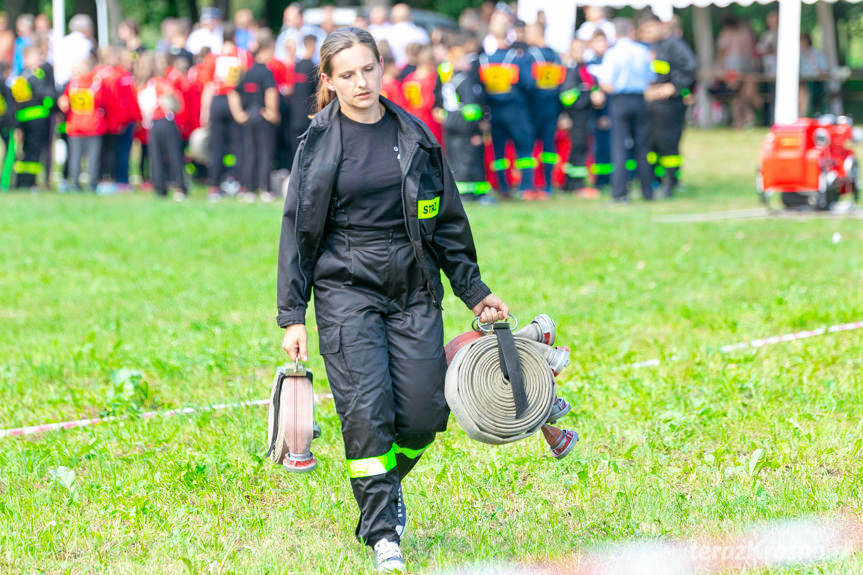 Gminne zawody sportowo - pożarnicze w Wojkówce