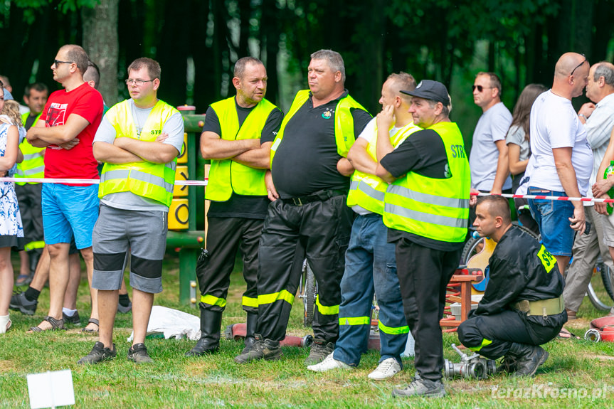 Gminne zawody sportowo - pożarnicze w Wojkówce