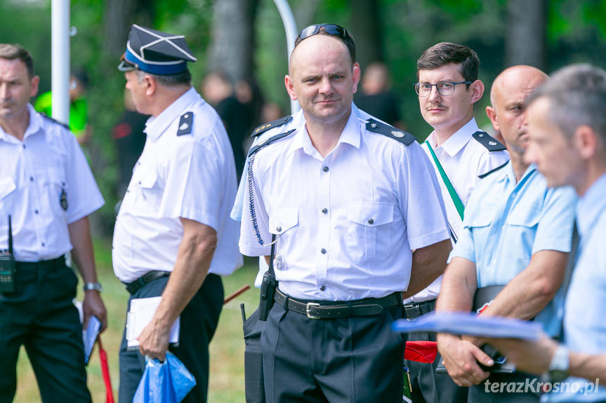 Gminne zawody sportowo - pożarnicze w Wojkówce