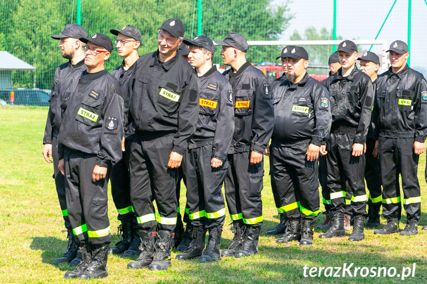 Gminne zawody sportowo - pożarnicze we Wrocance