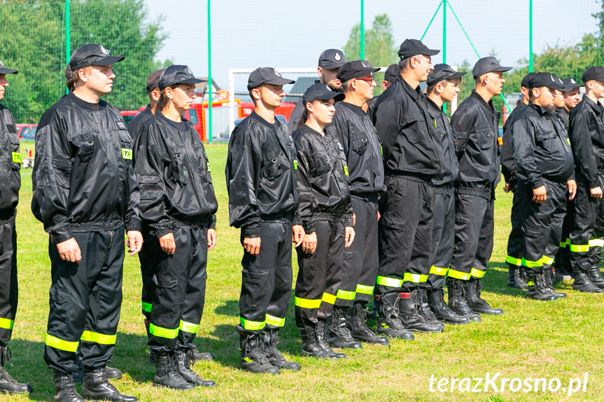 Gminne zawody sportowo - pożarnicze we Wrocance