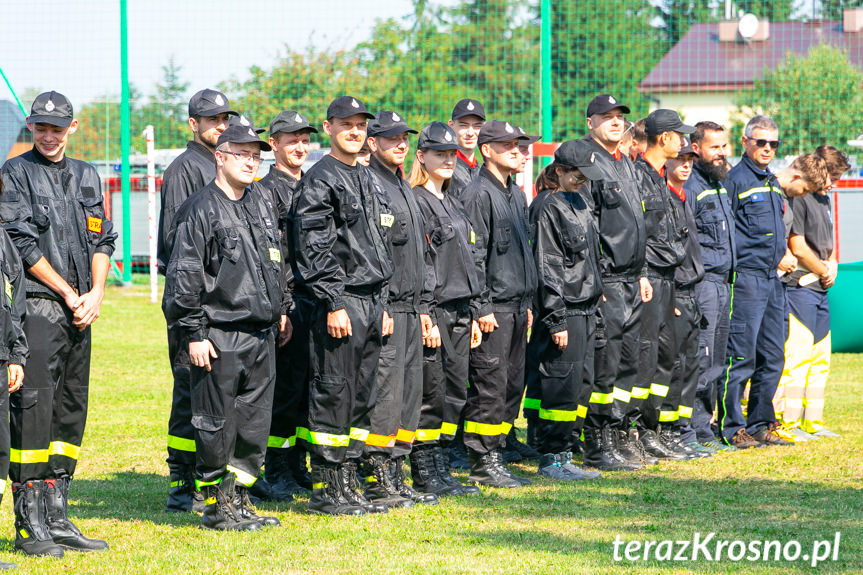 Gminne zawody sportowo - pożarnicze we Wrocance